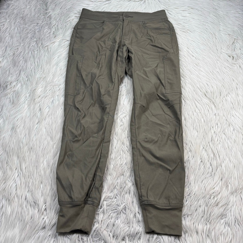 Prana Women's 0 Brown Tan Halle Joggers II Granola Girl Hiking Camping Travel
